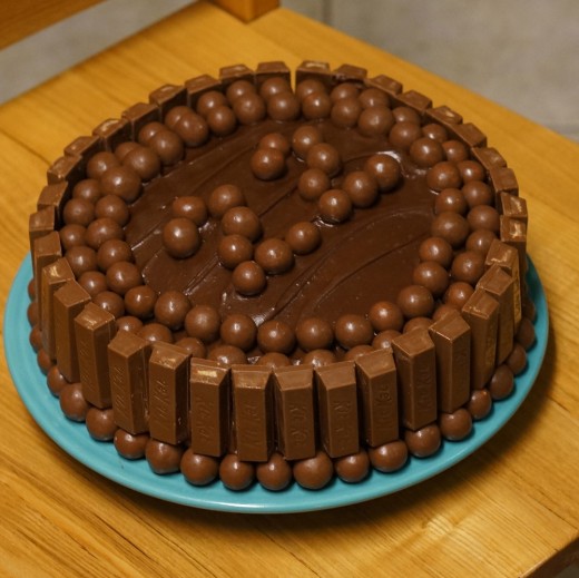 22th chocolate birthday cake