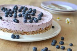 Blueberry cheesecake