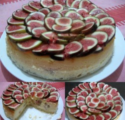 Fig cheesecake