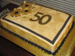 50th Anniversary cake