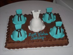 Bridal shower cake