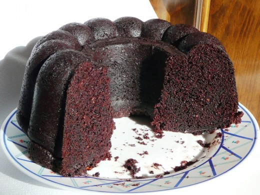 Bundt chocolate cake