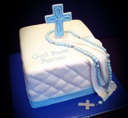 Christening cake