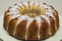 Sweet banana cake