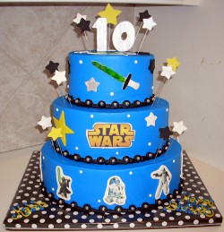 10 years birthday cake