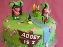 Dora cake for Addey