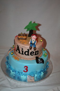 Pirate cake for Aiden