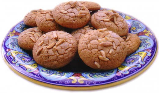 Amaretti cookies