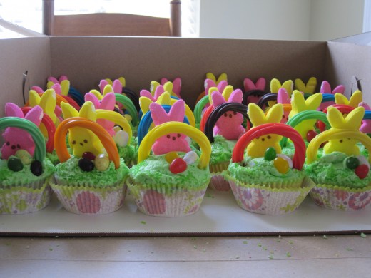 Amazing Easter cupcakes