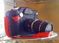 Amazing camera cake