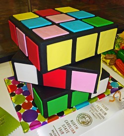 Amazing rubic’s cube cake