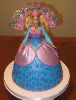 Beautiful Barbie cake