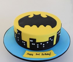 Birthday Batman cake