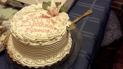 Birthday Italian cream cake