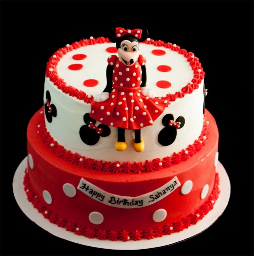 Birthday Minnie cake