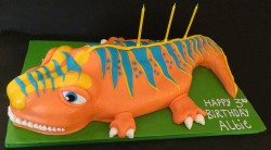 Dinosaur cake for Boris