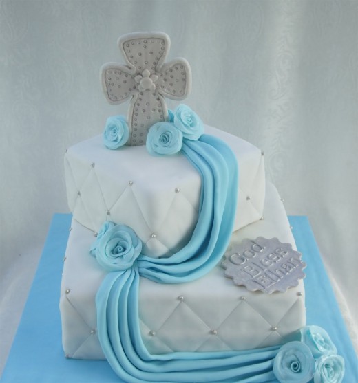 Cake for baptism celebration