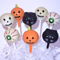 Cake pop for Halloween