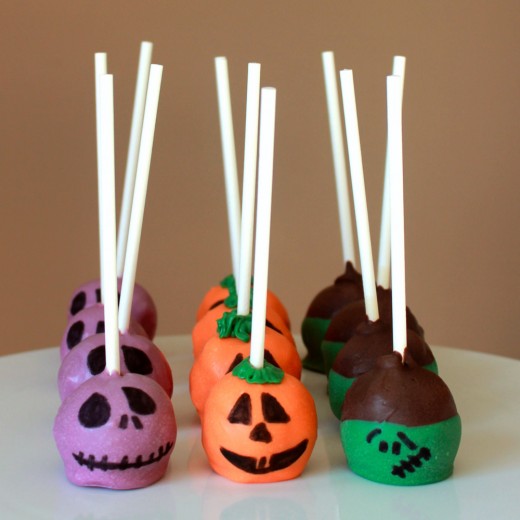 Cake pops Halloween