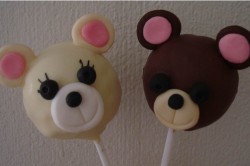 Cake pops Teddy Bear