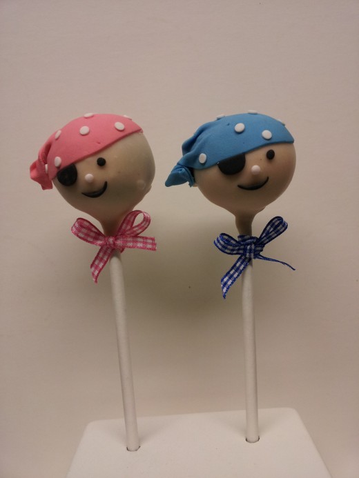 Cake pops pirate