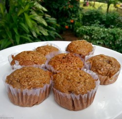 Carrot chocolate cupcakes