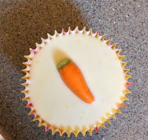 Carrot cupcake