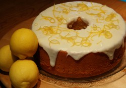 Chiffon cake with layer