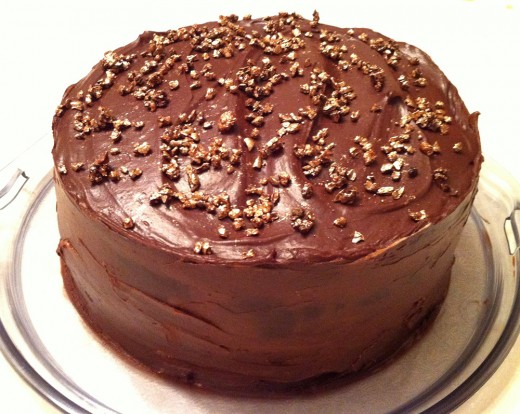 Chocolate coffee cake