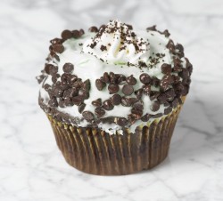 Chocolate crumbs cupcake