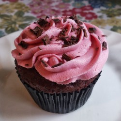 Chocolate gluten free cupcake