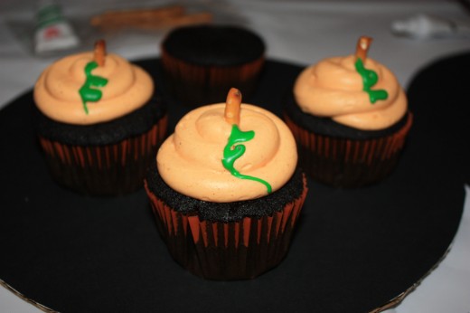 Cupcake pumpkin