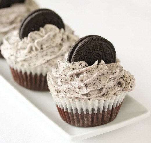 Cupcakes with Oreo