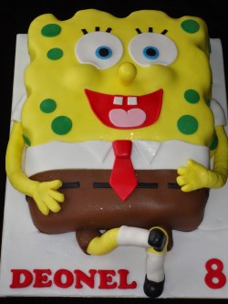 Spongebob cake for Deonel