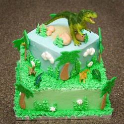 Dinosaur cake