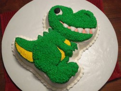 Dinosaur cake for kids