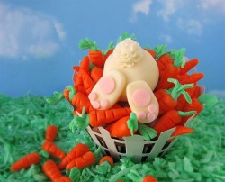 Easter Bunny cupcake