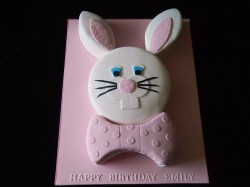 Emily’s birthday bunny cake