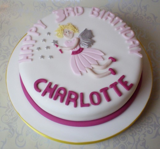 Charlotte’s fairy cake for birthday