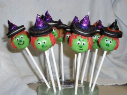 Halloween cake pops