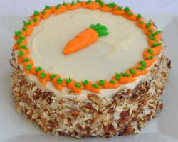 Homemade carrot  cake