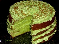 Key lime cake