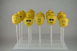 Lego cake pops