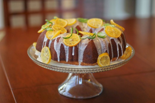 Lemon 7up Cake