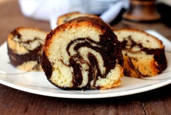 Marble bundt cake