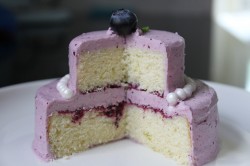 Mini blueberry cake