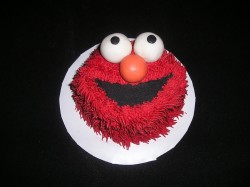 Mini Elmo cake