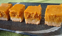 Orange gooey butter cake