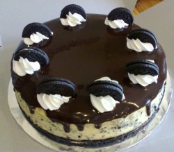 Oreo cookies cake