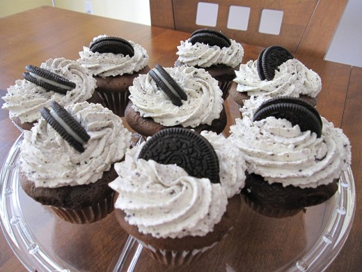 Oreo cupcakes